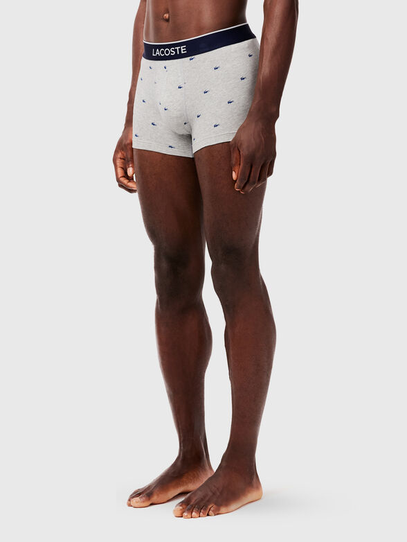 Set of three multicolored boxers - 5