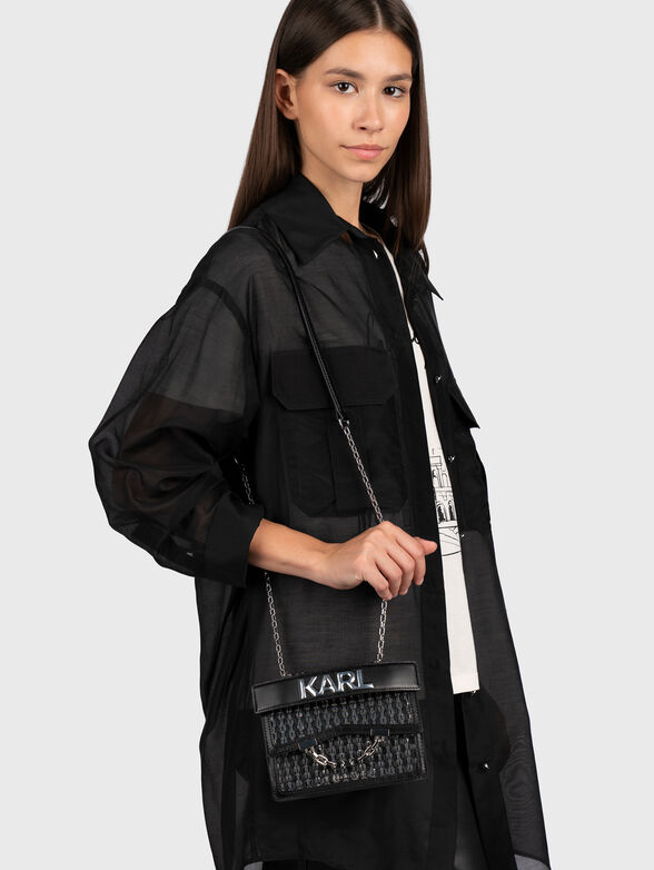 Crossbody bag with embossed logo - 6