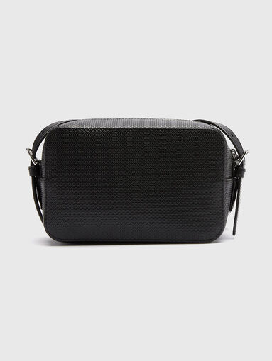 Leather crossbody bag with logo - 3