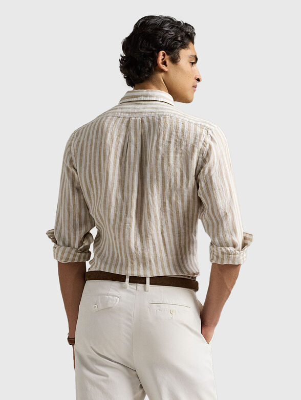 Striped linen shirt - 2
