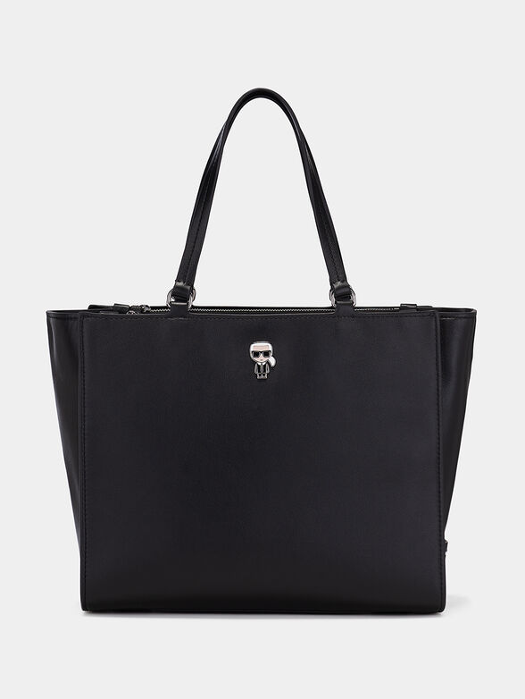 K/Ikonik leather bag with logo detail - 1