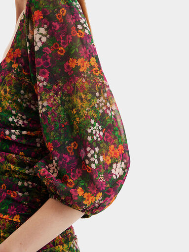 LARA dress with floral print - 5