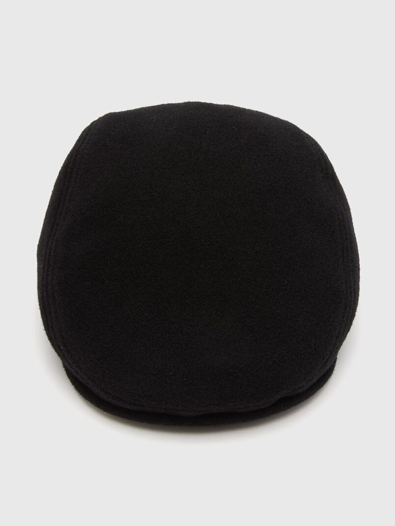 Unisex wool blend beret hat - 3