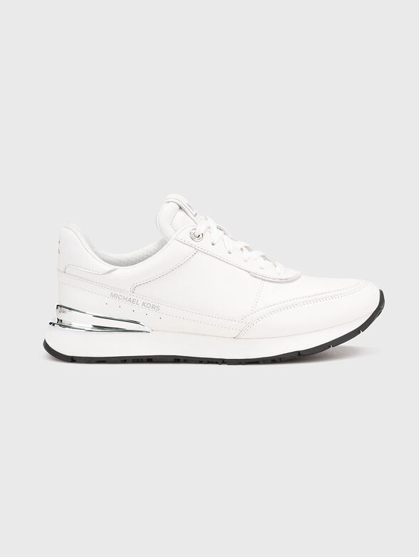 NOVA leather sneakers with contrast sole - 1