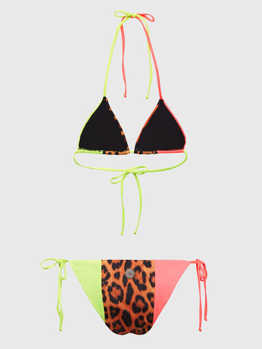 Multicoloured two-piece swimsuit - 5