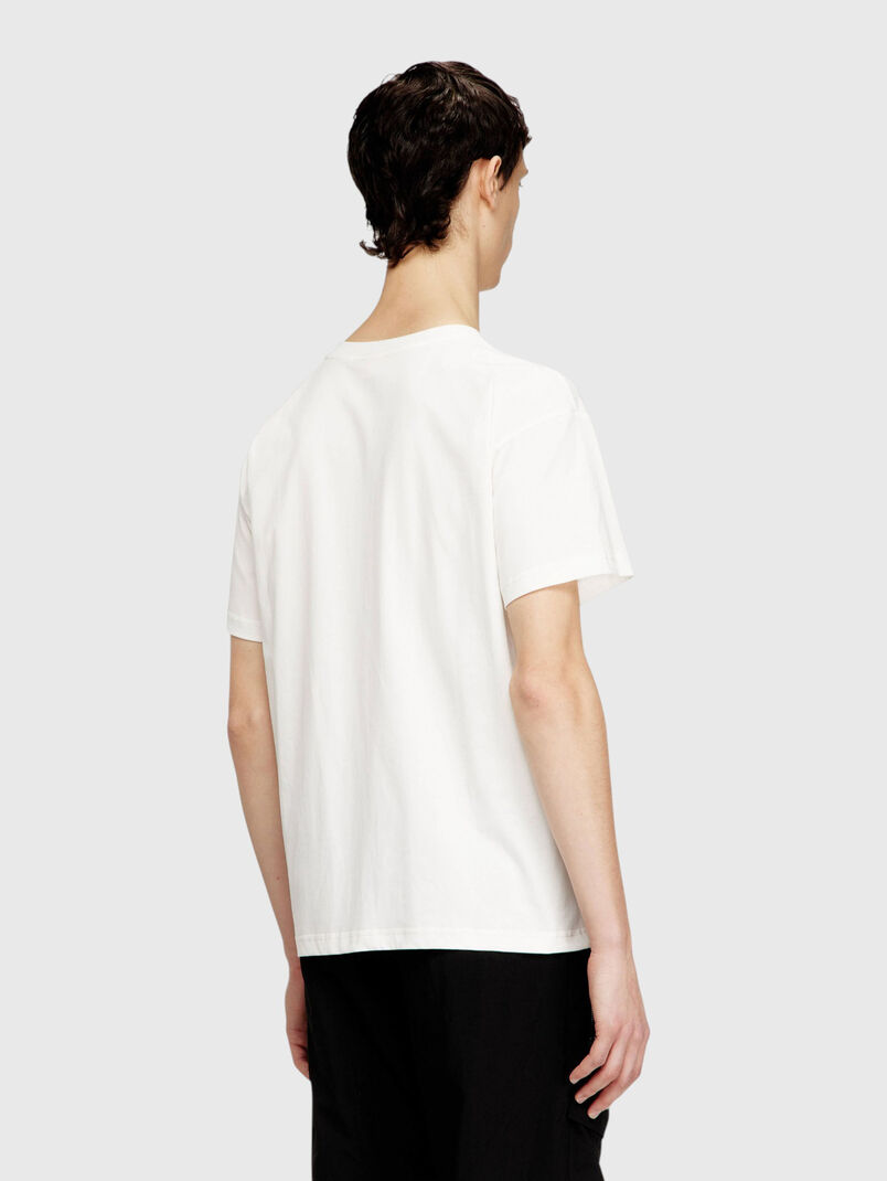 Black cotton t-shirt - 3