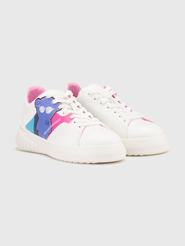 Leather sports shoes - 2