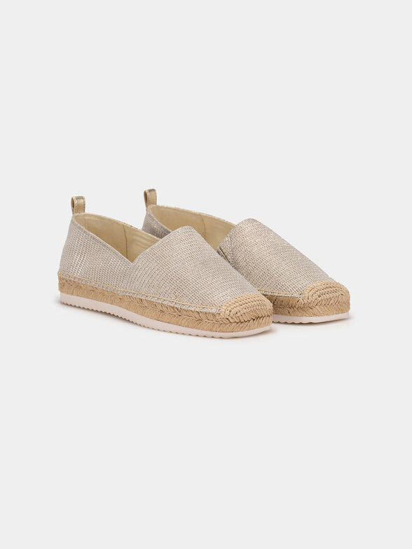 LENNY espadrilles with golden threads - 2