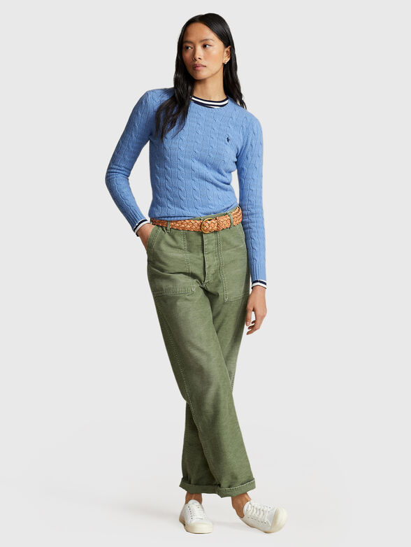 JULIANNA knitted sweater from wool blend - 2