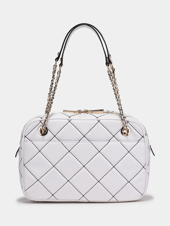 CESSILY white bag with logo accent - 2