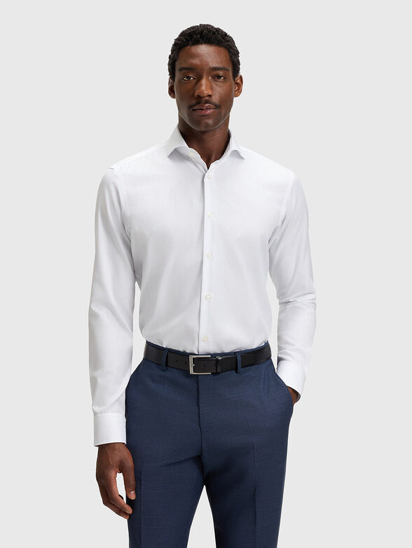 Long sleeved cotton shirt - 1