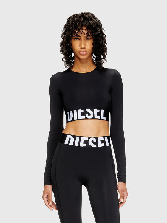 MELISSA-D-POP short blouse with logo accent - 1