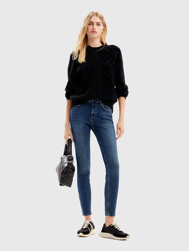 LIA dark blue skinny jeans - 5