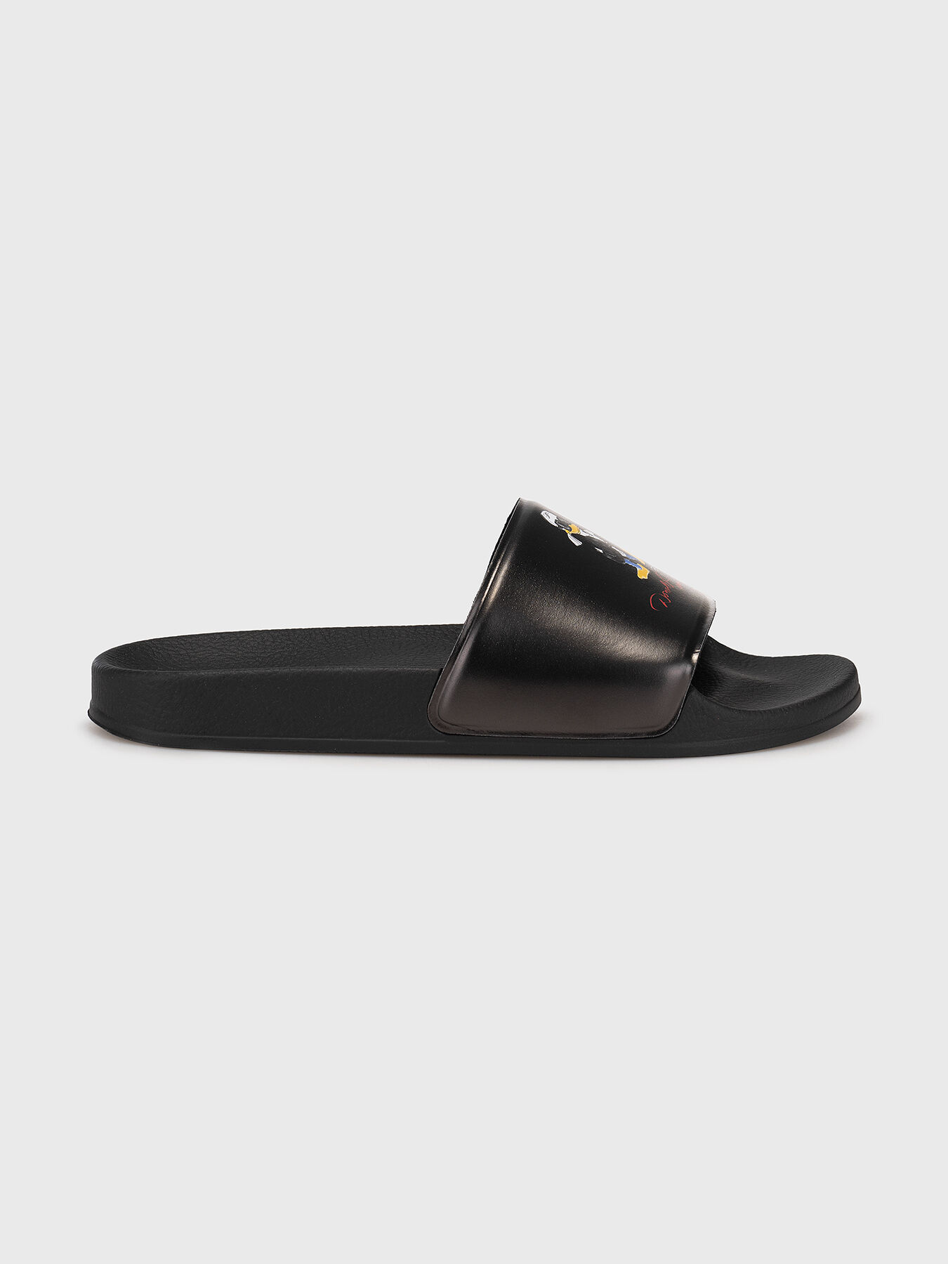 KONDO KL x DD black slippers brand Karl Lagerfeld Globalbrandsstore en