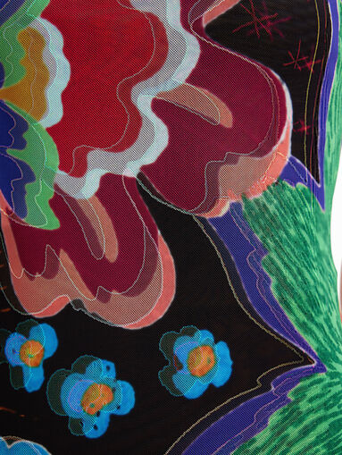 Printed midi dress - 4