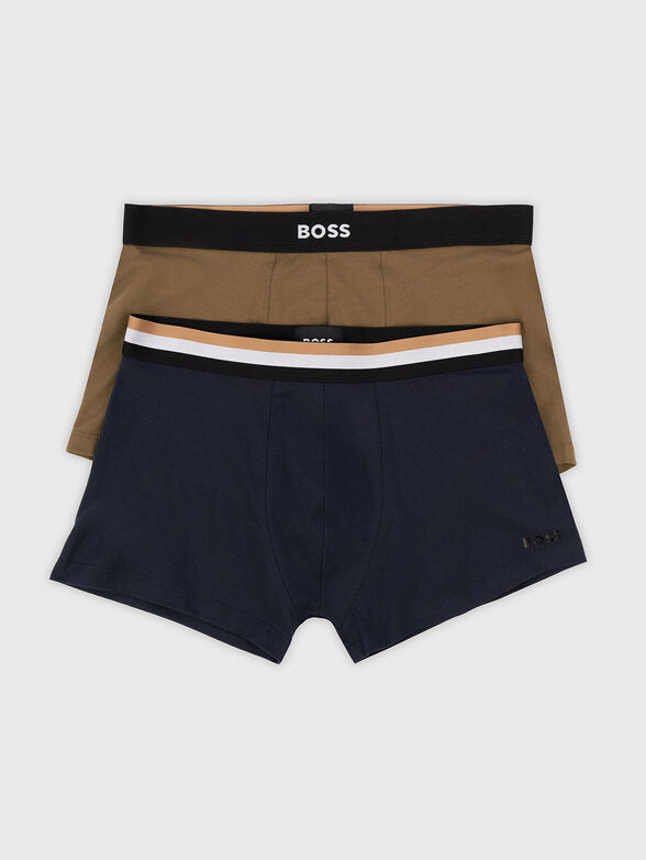 Set of two pairs of boxer shorts with logo - 1