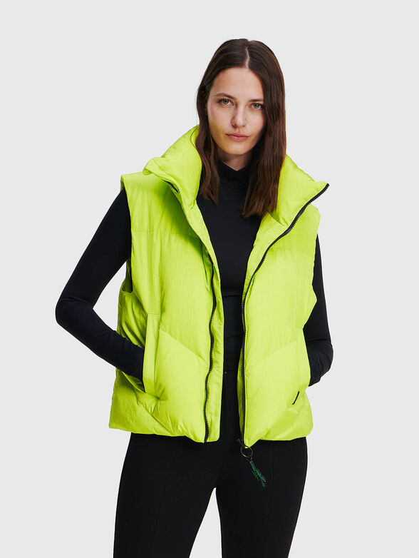 Vest in green color - 1