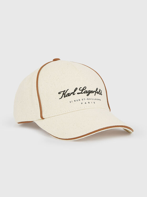Hat with logo embroidery - 1