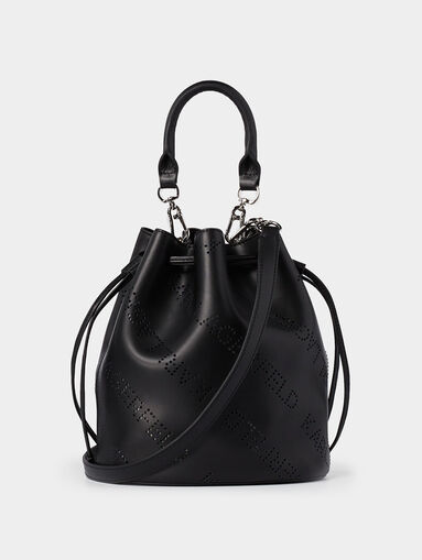 K/PUNCHED LOGO bucket bag - 4