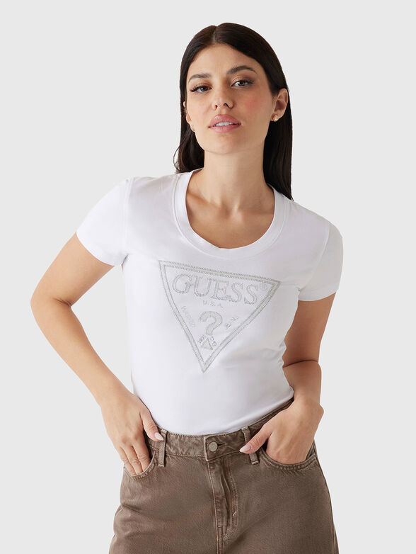 T-shirt with logo accent - 1