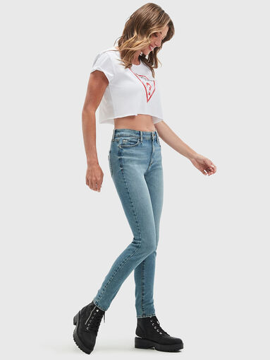 1981 skinny blue jeans - 5