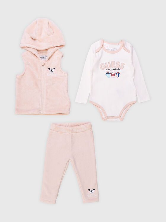 Three-piece set in blue - 1