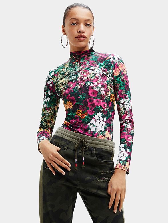 GARDEN body with floral print - 1
