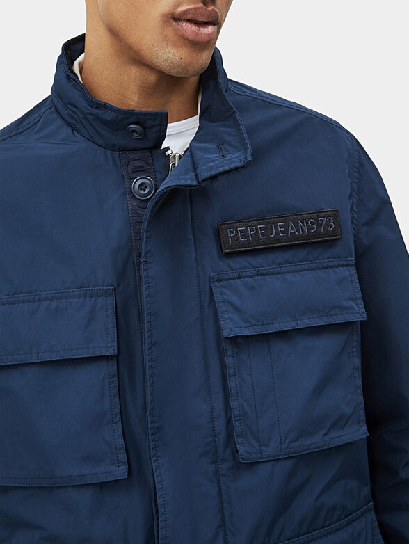 DASTAN jacket in blue color - 3