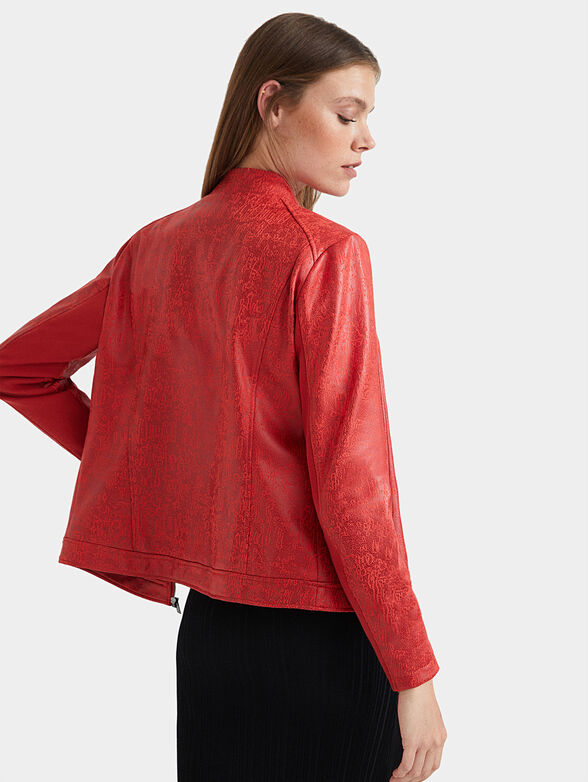 Slim high neck jacket COMARUGA - 2