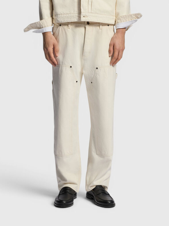 Jeans with accent pockets - 1