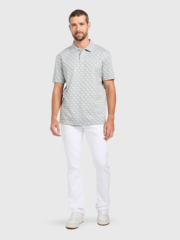 Short-sleeved cotton polo shirt - 2