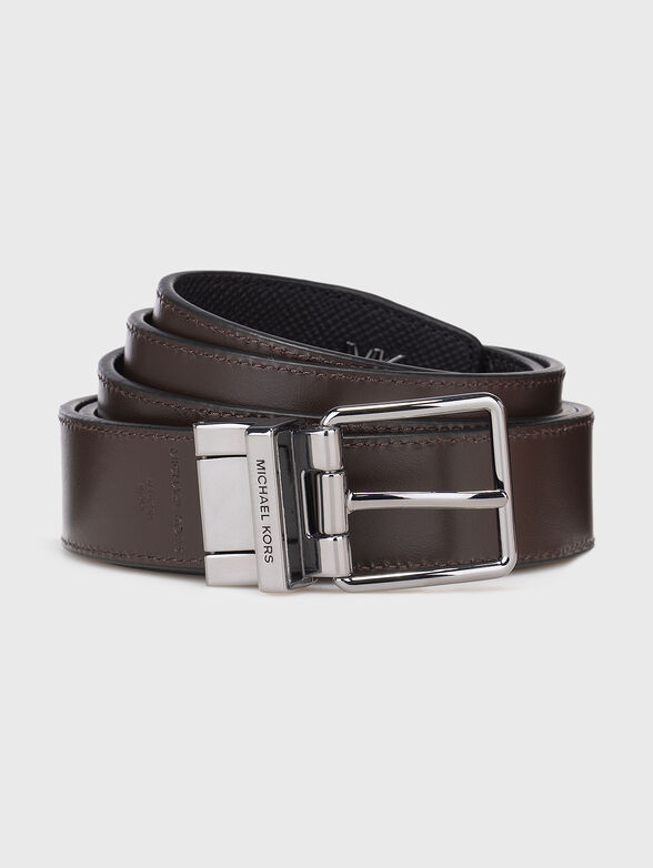 Double sided leather belt - 2