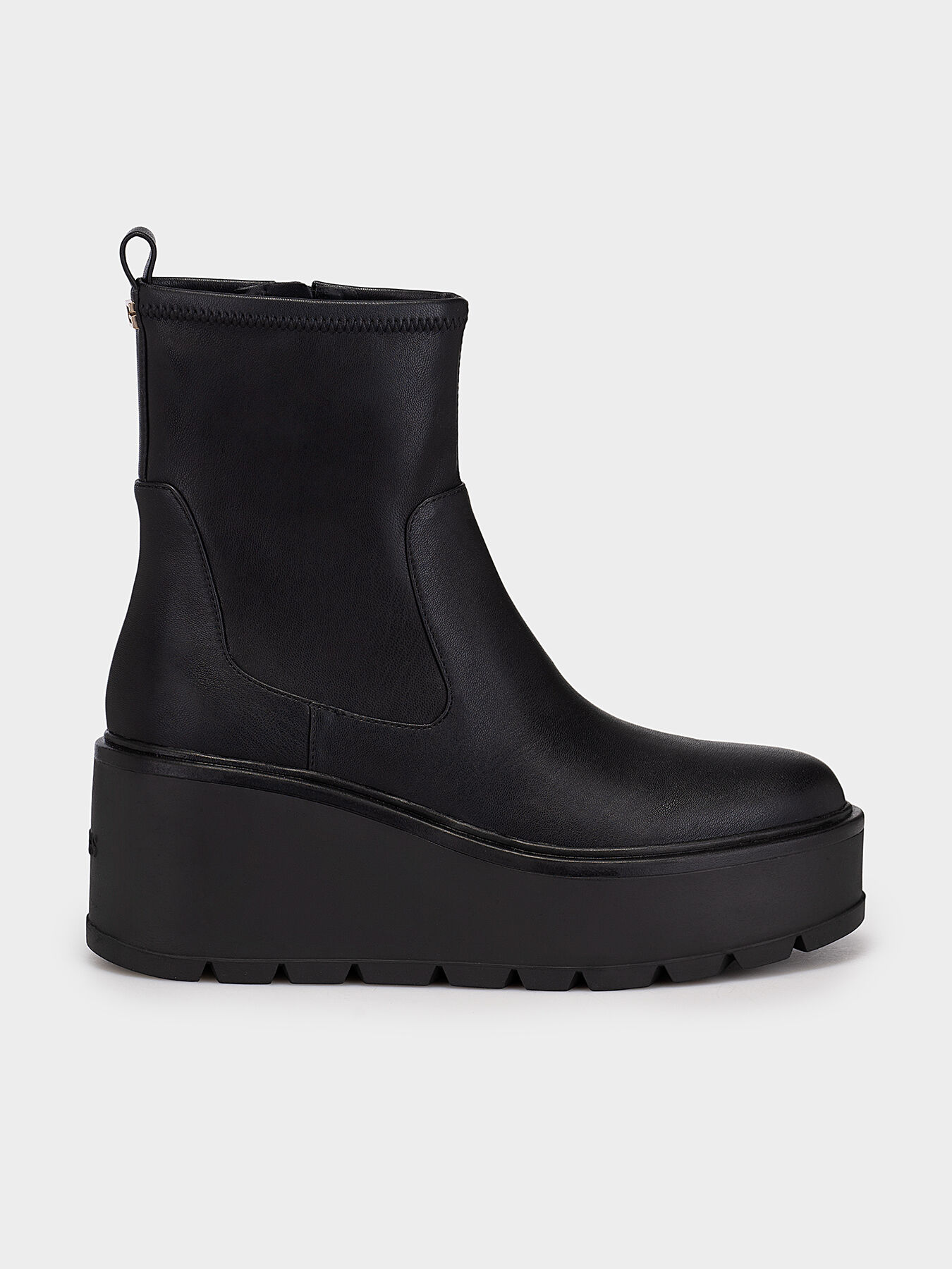 LACIA black platform ankle boots brand GUESS Globalbrandsstore en