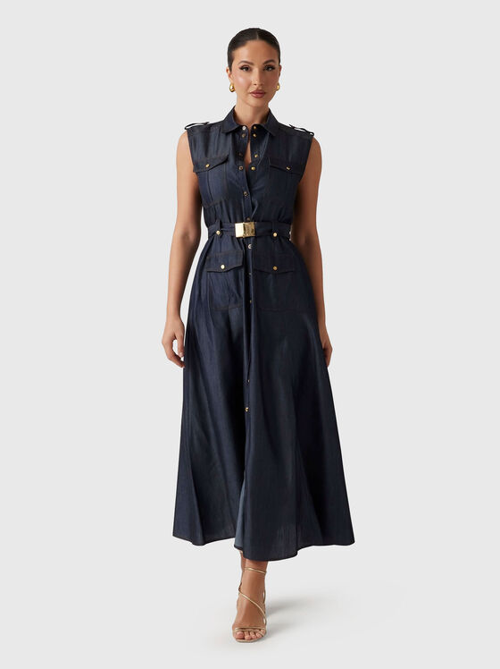 CARLA denim maxi dress - 1