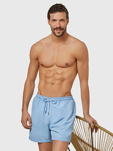 PASSEPARTOUT blue beach shorts - 5