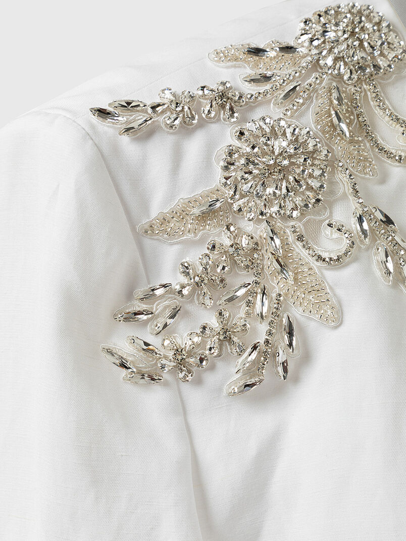 Blazer with rhinestones - 3