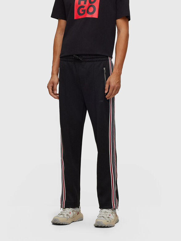 DARST sweatpants with contrast stripes  - 1