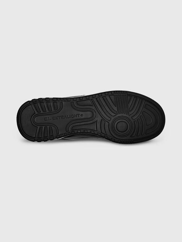 Shoes in black with croco detail - 3