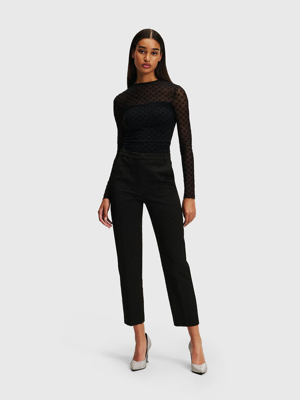 Monogram trousers - 1