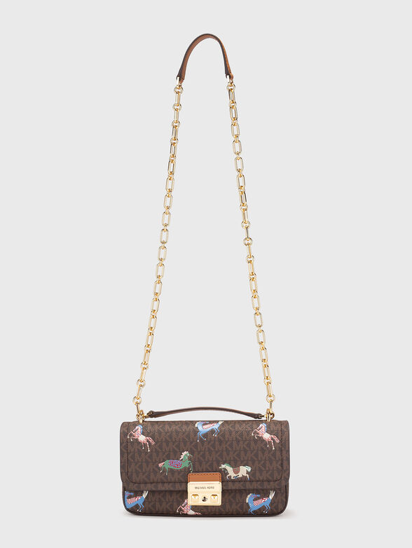 Crossbody bag with monogram print - 2