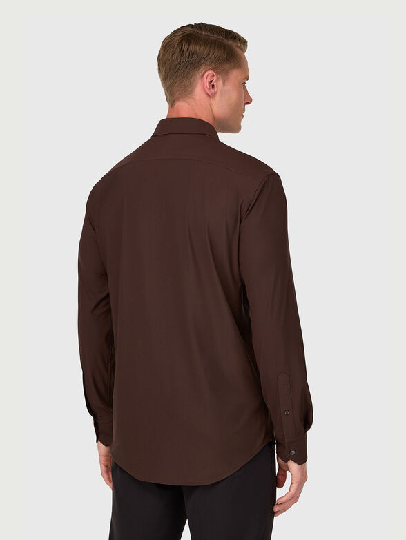 Slim fit stretch nylon shirt - 3