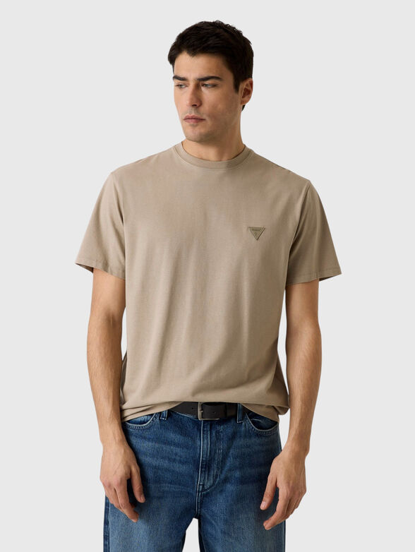 Cotton-blend T-shirt - 1