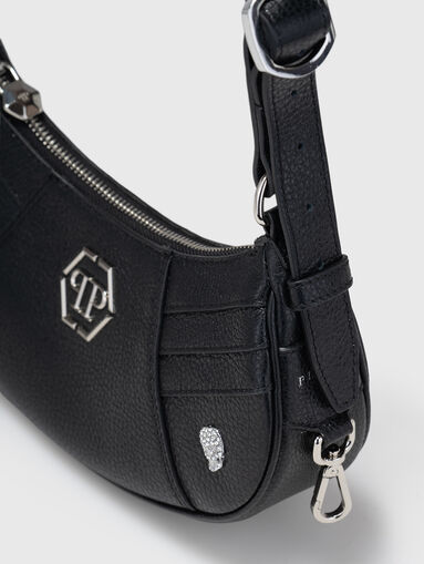 Leather bag with metal details - 4