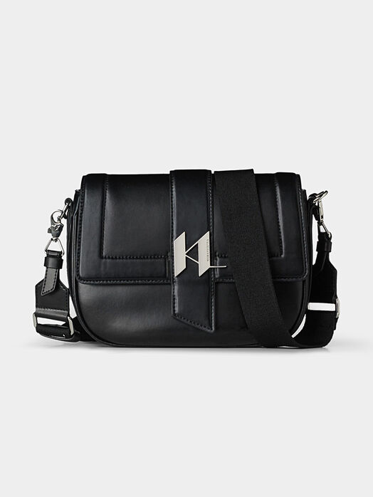 K/Saddle leather shoulder bag