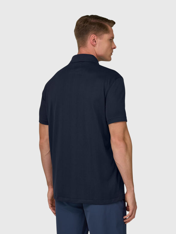 Dark blue polo shirt - 3