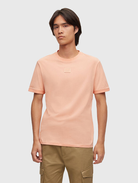 T-shirt with crewneck and logo detail - 1