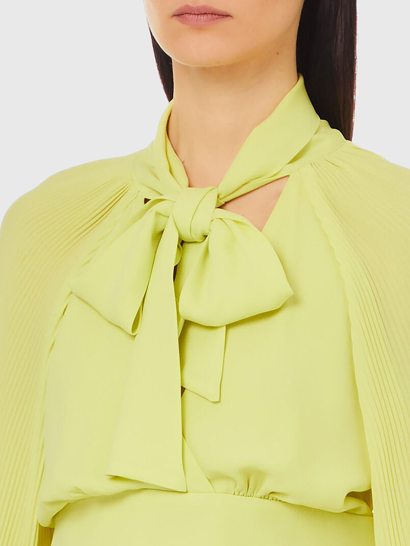Blouse ribbons at the neckline - 3