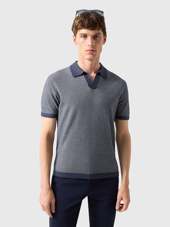 LYON knitted polo shirt - 1