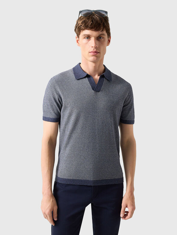 LYON knitted polo shirt - 1