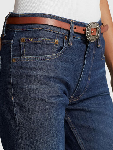 Skinny jeans in dark blue - 4